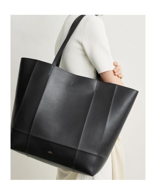 Totême  Green Totême Roam Open-Top Tote Bag