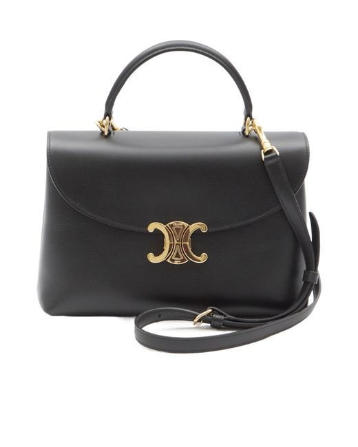 Céline Black Medium Nino Bag