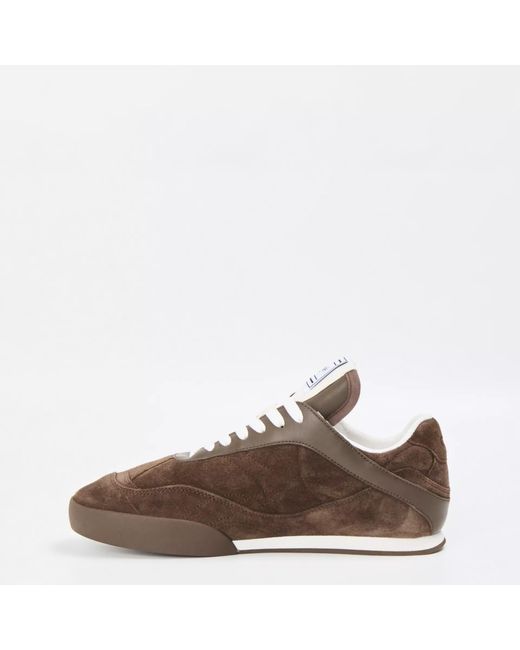 Chloé Brown Kick Low Top Sneakers