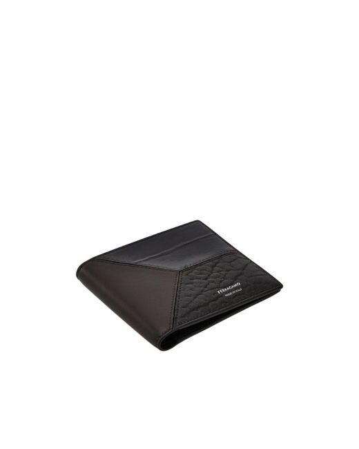 Ferragamo Black Portefeuille for men