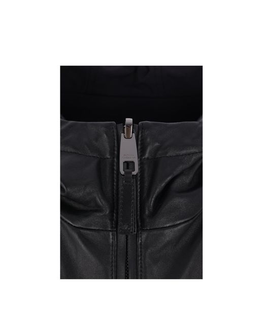 Dolce & Gabbana Gray Logo-Plaque Bomber Jacket for men