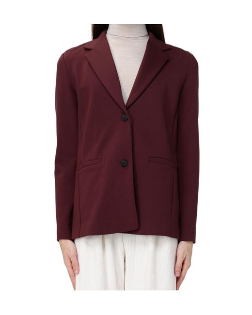 Max Mara Red Long Sleeve Jacket