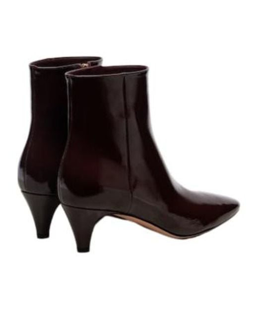 Gianvito Rossi Brown Leather Ankle Boots
