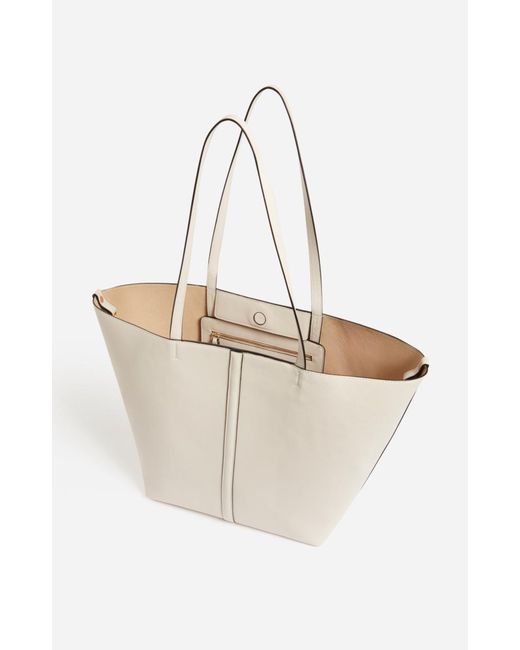 Vanessa Bruno White Tote Pm Shopper Bag