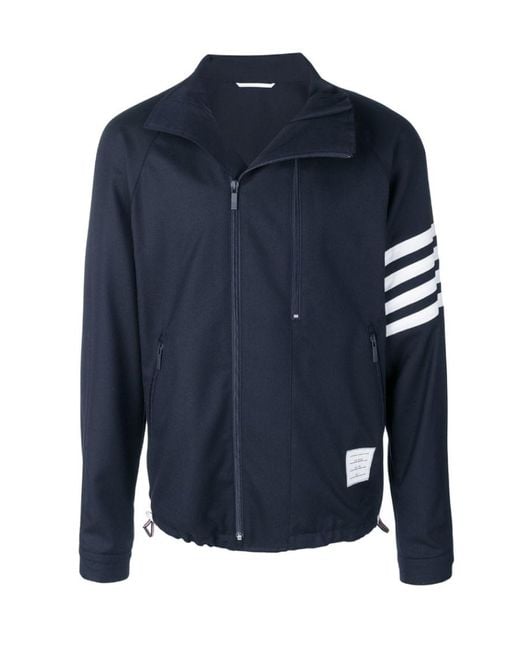 Thom Browne Blue Double-Zip Jacket for men