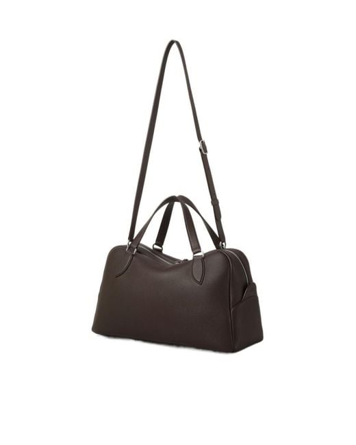Loro Piana Brown Medium Needle Bag