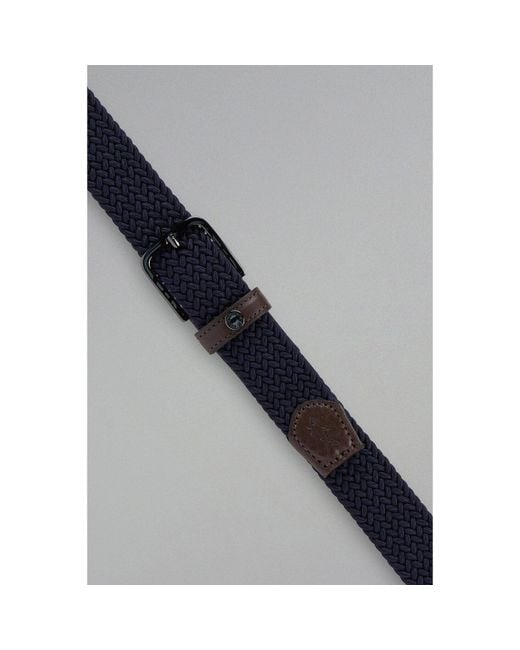 Paul & Shark Blue Elastic Waistband for men