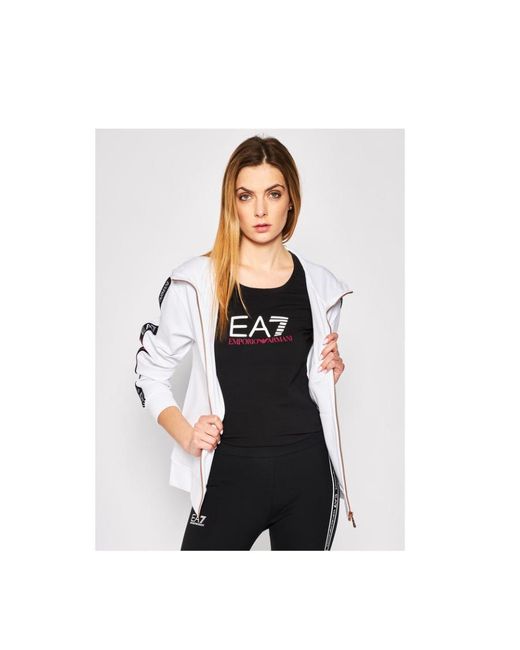 EA7 Blue Logo Casual Jacket