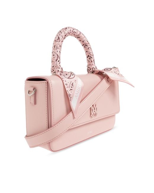 Amiri Pink Flap Shoulder Bag