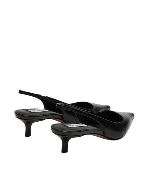 Steve Madden Black Kari Slingback Heeled Pumps