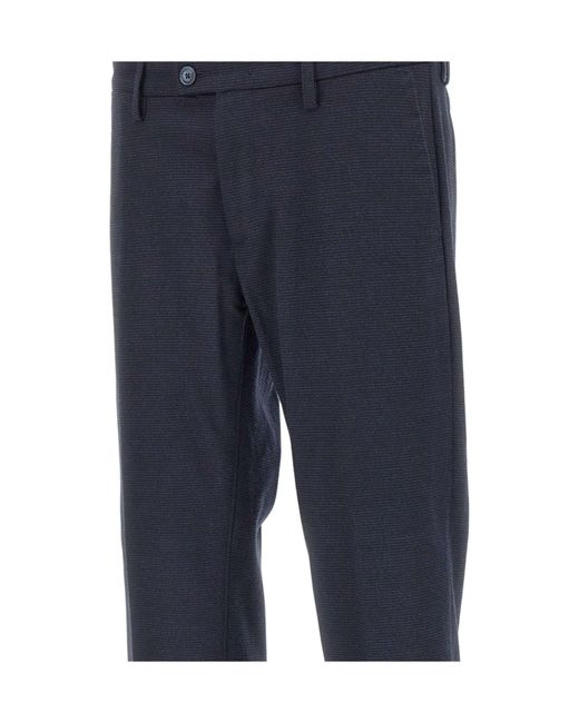 Re-hash Blue Mucha 10 Micro-Pattern Pants for men
