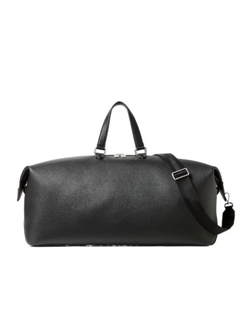Fendi Black Lui 55 Zipped Duffle Bag for men