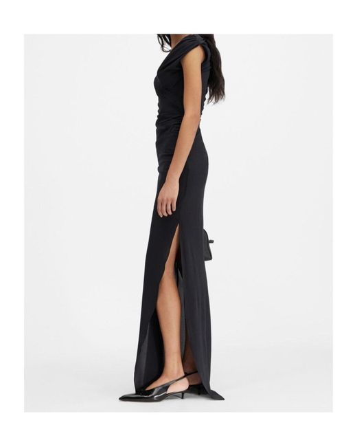 Jacquemus Black La Robe Rita Longue Maxi Dress