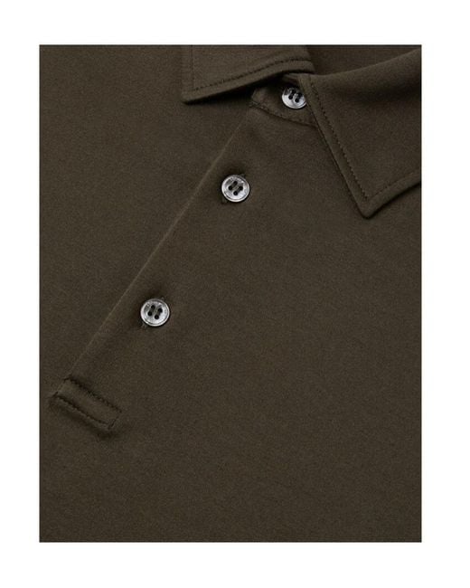 Loro Piana Green Tremezzo Polo Shirt for men