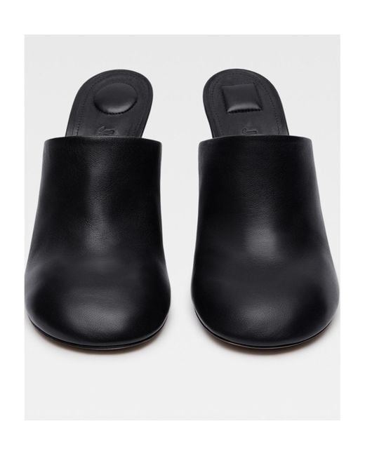 Jacquemus Black The Bisou Slip-On Mules