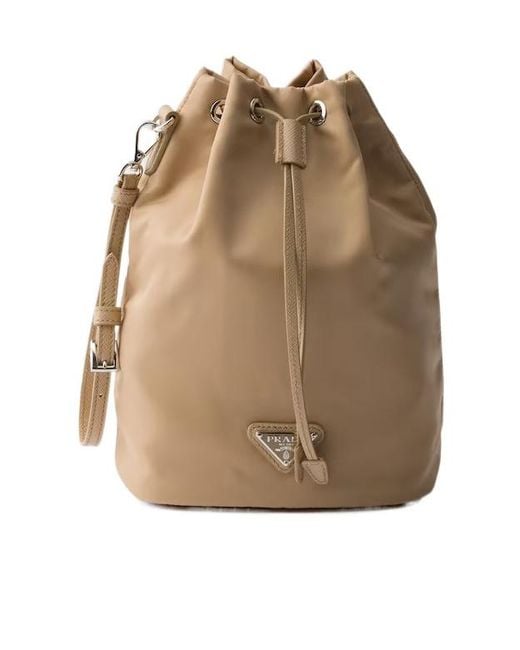 Prada Natural Re-Nylon Pouch