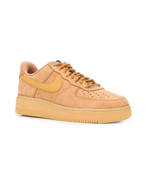 Nike Natural Air Force 1 '07 Wb Lace-Up Sneakers for men