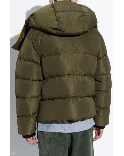 DSquared² Green Extreme Puffer Hooded Jacket for men