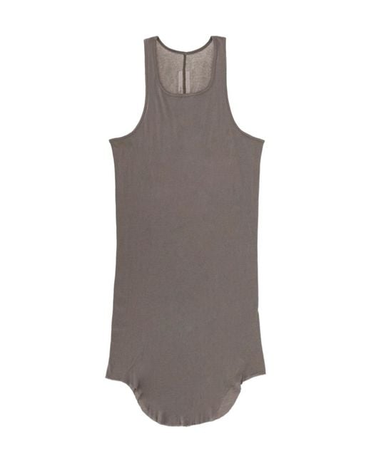 Rick Owens Brown Scoop -Neck Top for men