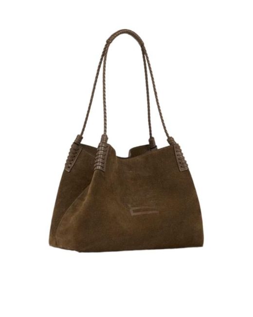 Etro Brown Medium Libra Shoulder Bag