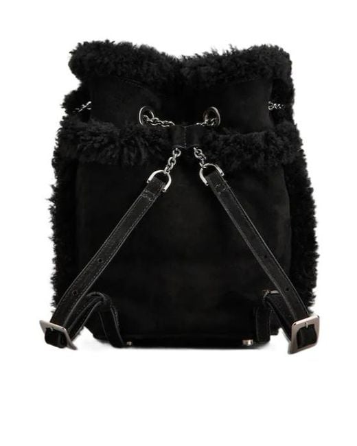 Roger Vivier Black Tres Vivier Backpack