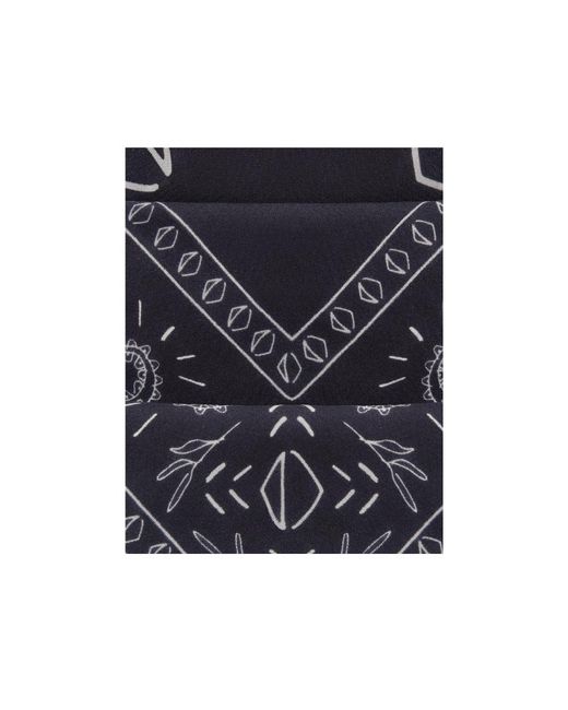 Dior Black Printed Bandana for men