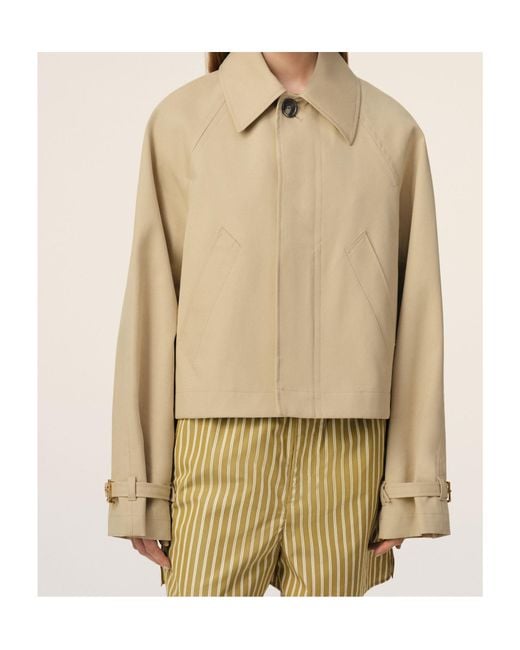 AMI Natural Buttoned Jacket