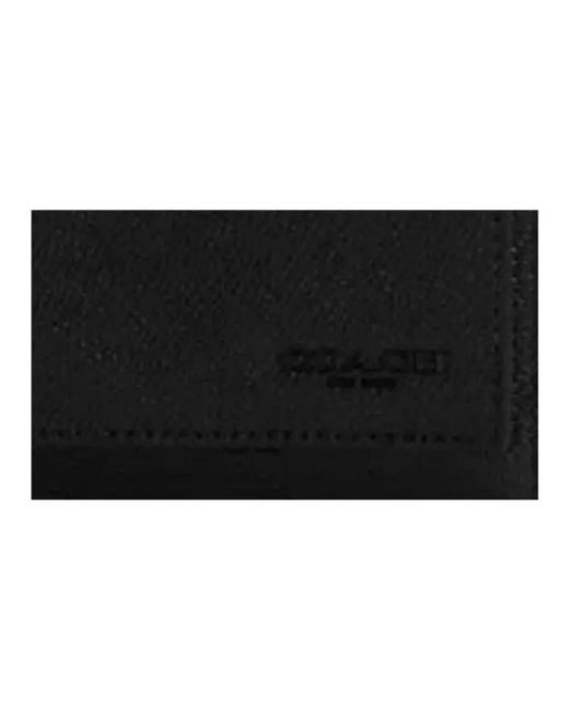 COACH Black Folding Wallet