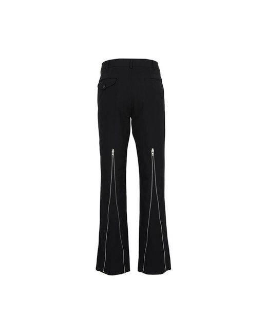 Comme des Garçons Black Comme Des Garçons Homme Plus Zip Detailed Pants for men