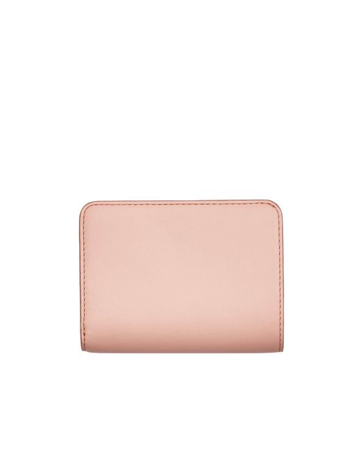 Marc Jacobs Natural The Covered J Marc Bi-Fold Mini Wallet