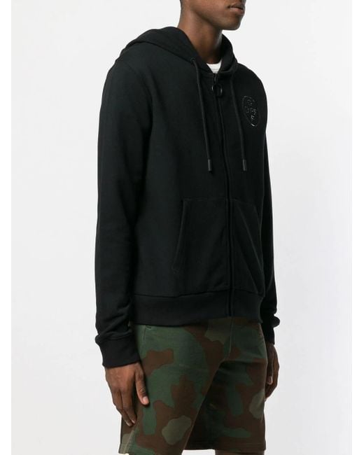 Off-White c/o Virgil Abloh Black Bright Diamond Hooded Casual Jacket for men