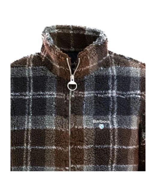 Barbour Black Plaid Jacket for men