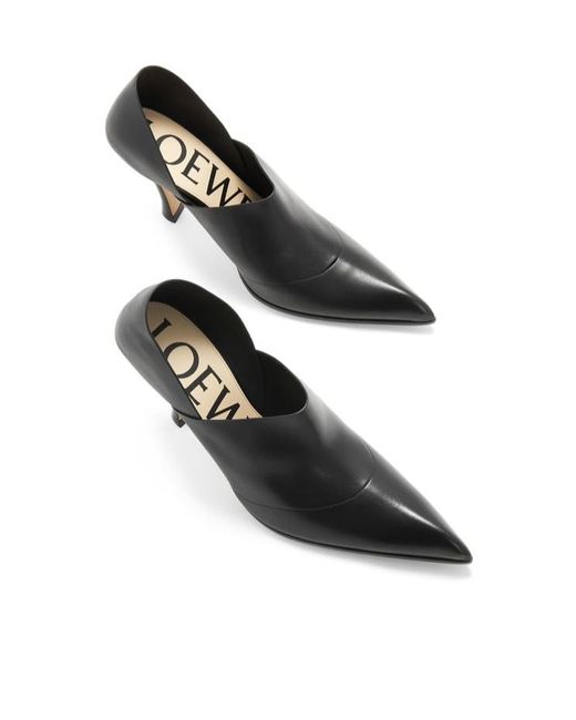 Loewe Black Comic Pointed-Toe Pumps