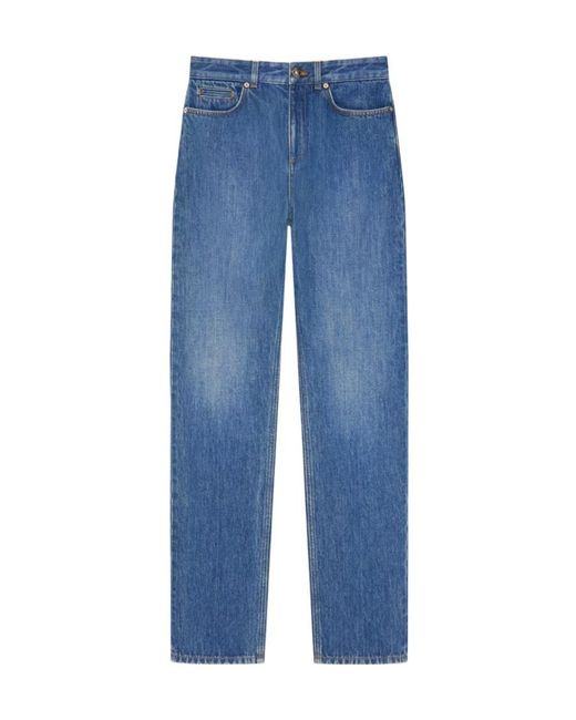 Givenchy Blue Straight-Leg Jeans