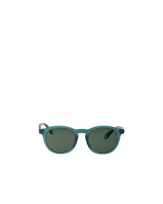 Giorgio Armani Green Round Frame Sunglasses for men