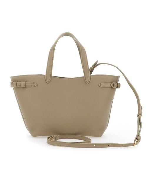 Céline Metallic Mini Cabas Anais Cuir Triomphe