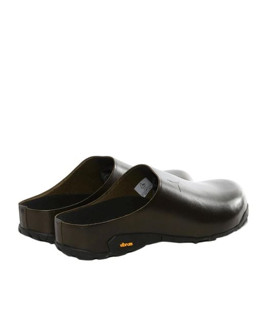 Roa Brown Fedaia Slip-On Leather Mules for men
