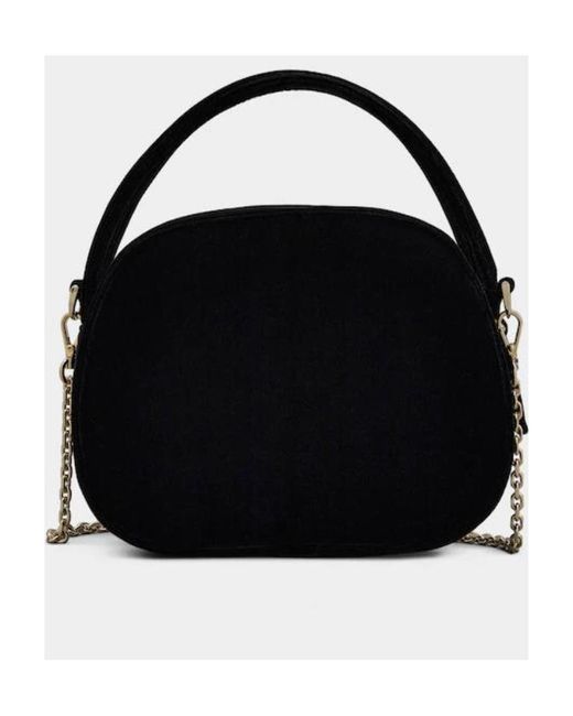 Roger Vivier Black Viv' Ladybug Strass Buckle Mini Tote Bag