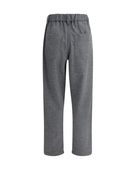 Brunello Cucinelli Gray Pants