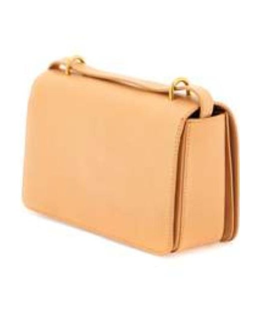By Malene Birger Natural Noval Leather Shoulder Bag