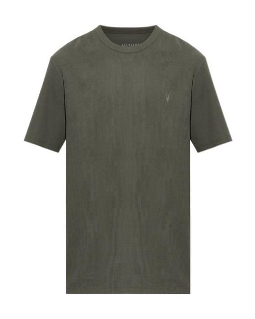 AllSaints Green Short-Sleeved T-Shirt for men
