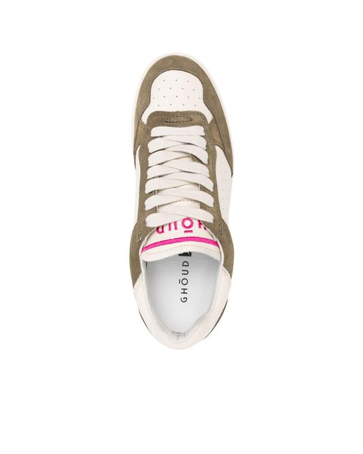 GHOUD VENICE Metallic Tweener Panelled Sneakers