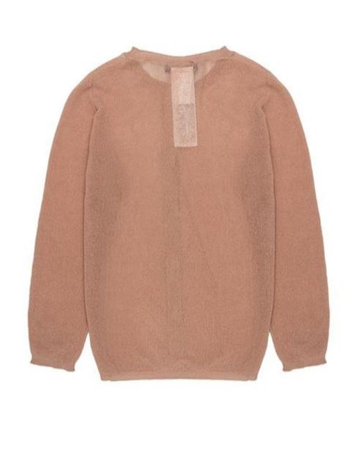 Max Mara Brown Long-Sleeved Sweater