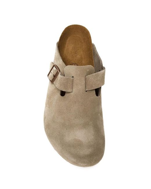 Birkenstock Multicolor Boston Suede Slippers for men
