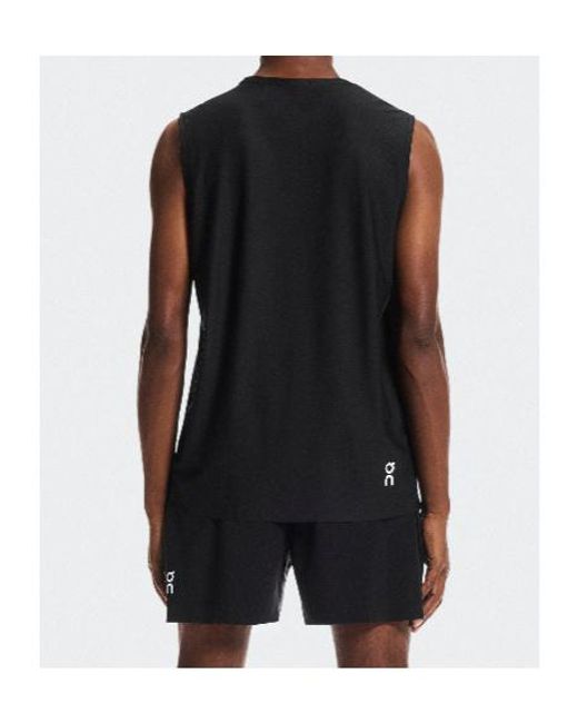 On Shoes Black Court Tank for men