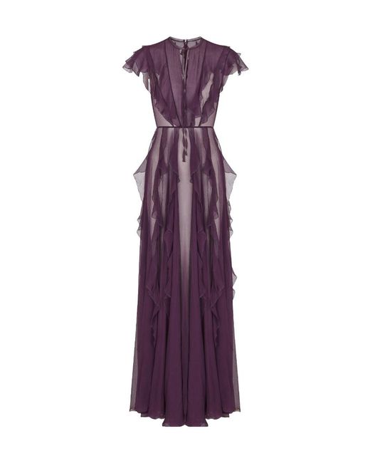 Dior Purple Dream Long Dress