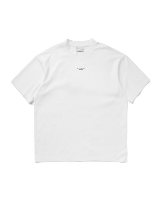 Drole de Monsieur White Drôle De Monsieur Slogan Logo T-Shirt for men