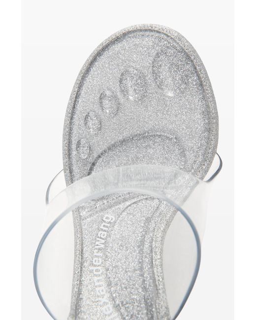 Alexander Wang White Nudie Open Toe Sandals
