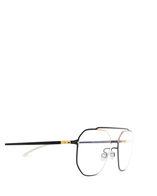 Mykita White Arvo Square Frame Glasses for men