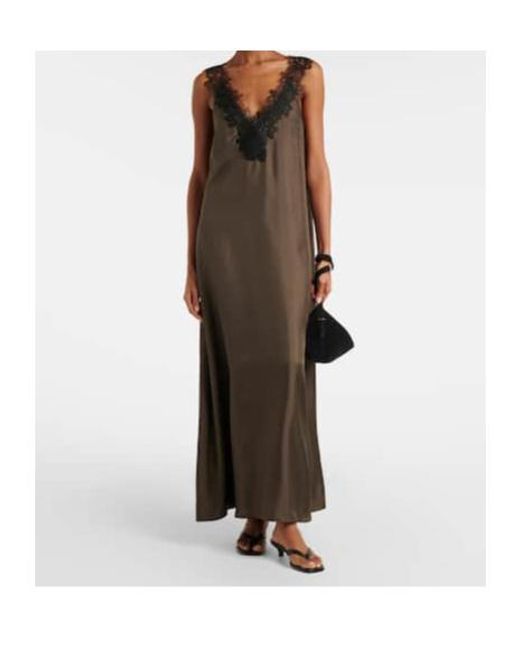 Rohe Brown Lace Dress